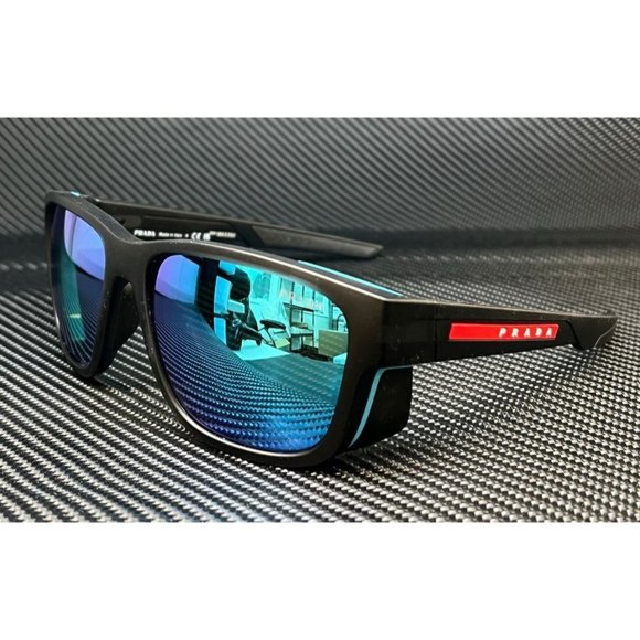 Prada Matte Blue 59mm Sunglasses - Picture 1 of 4